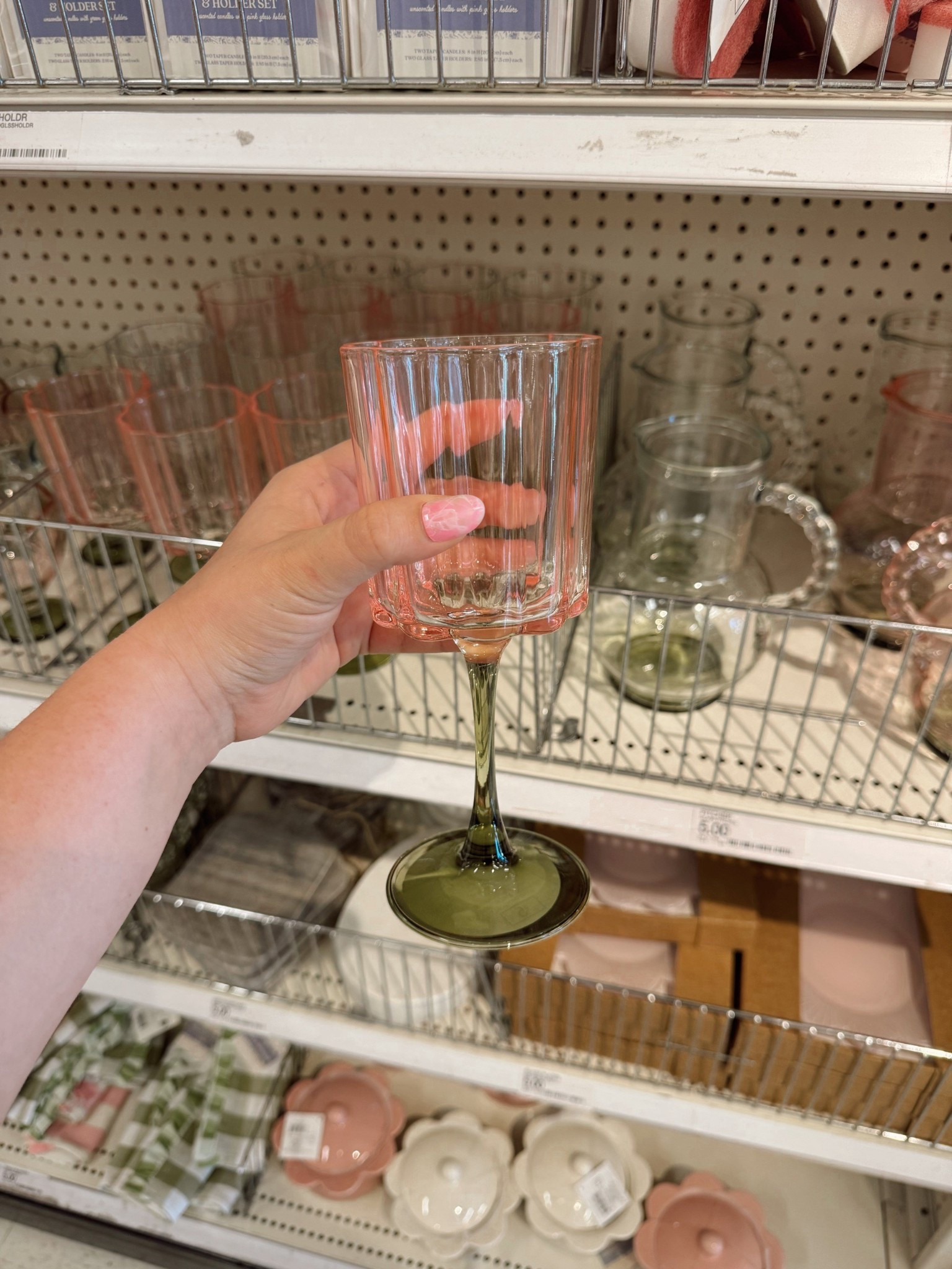 The prettiest spring glassware
