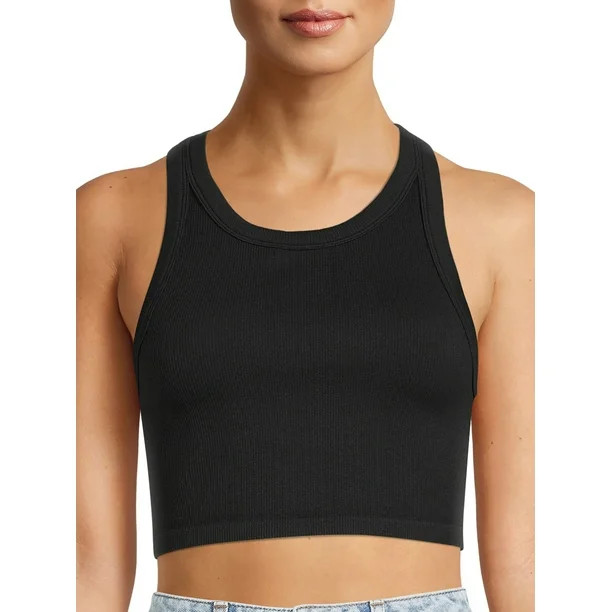 No Boundaries Juniors' Boyfriend Crop Bra | Walmart (US)
