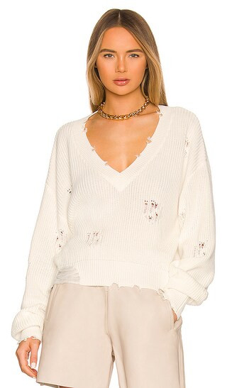 Syd Sweater in White | Revolve Clothing (Global)