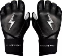 BRUCE BOLT Men's Chrome Series Long Cuff Batting Gloves | DICK'S Sporting Goods