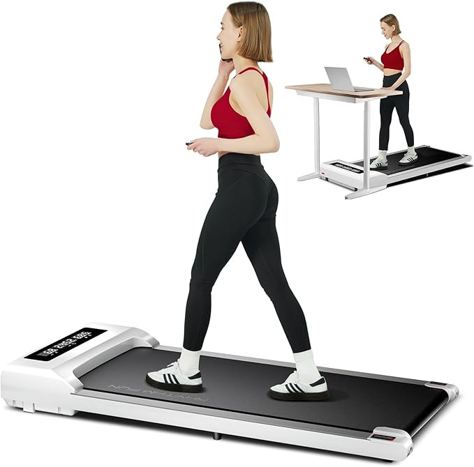RHYTHM FUN Walking Pad Under Desk Treadmill, Walking Pad Treadmill 300 LB Capacity with Remote Co... | Amazon (US)