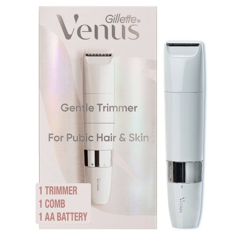 Venus for Pubic Hair & Skin Gentle Trimmer + 1 Attachment Comb - 2pk | Target