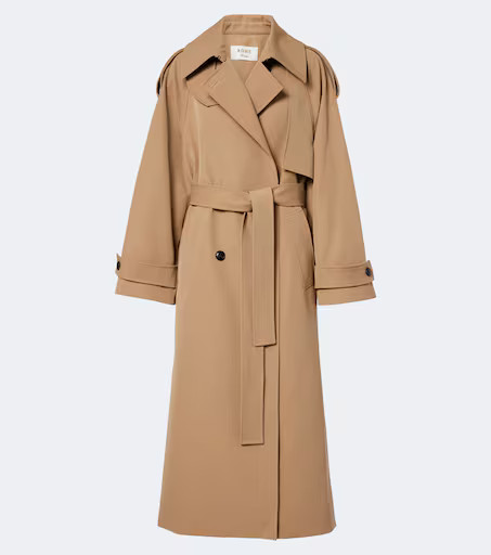 Rohe Cotton and wool-blend belted coat | Mytheresa (UK)