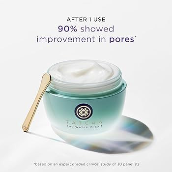 TATCHA The Water Cream | Cream Moisturizer for Face, Optimal Hydration For Pure Poreless Skin | Amazon (US)