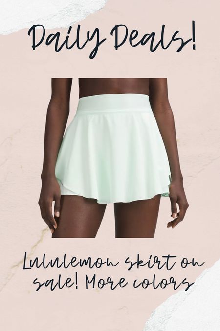 Lululemon skirt on sale, lululemon tennis skirt 

#LTKunder100 #LTKfit #LTKsalealert