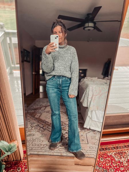 my sweater is from last year, so I linked some similar options. My jeans are almost sold out so I linked similar. Clogs are from Aetrex and are the Madison cork clog in olive green, I stayed true to size and they’re SO COMFY.

#LTKstyletip #LTKfindsunder100 #LTKSeasonal