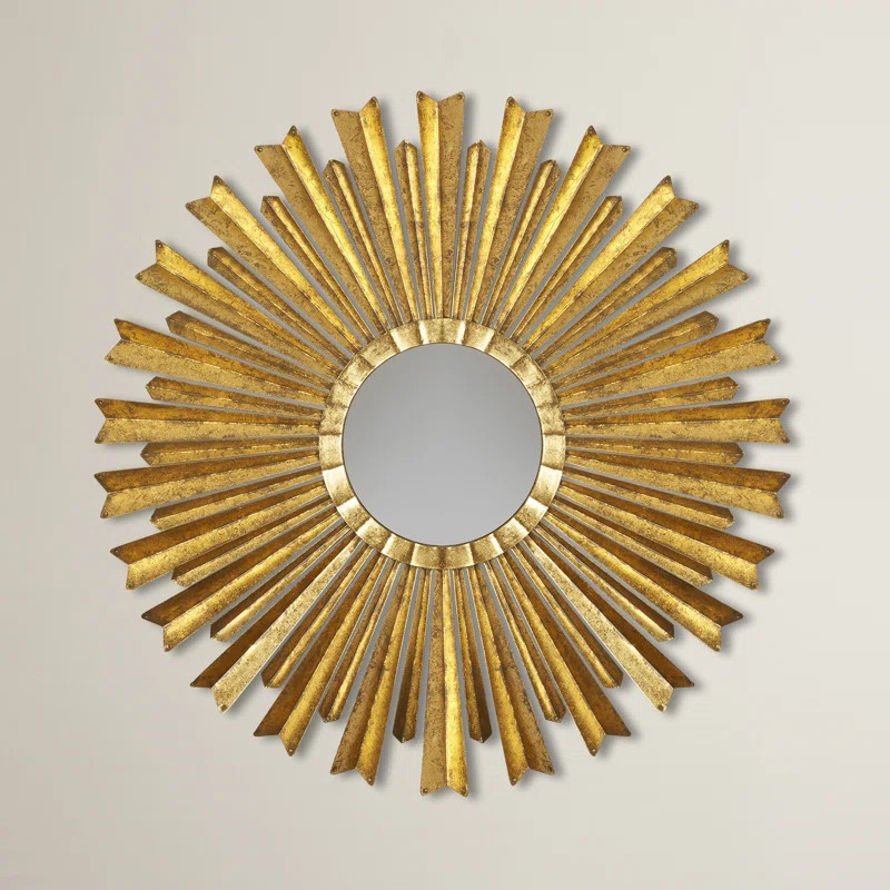 Wald Sunburst Metal Wall Mirror | Wayfair North America