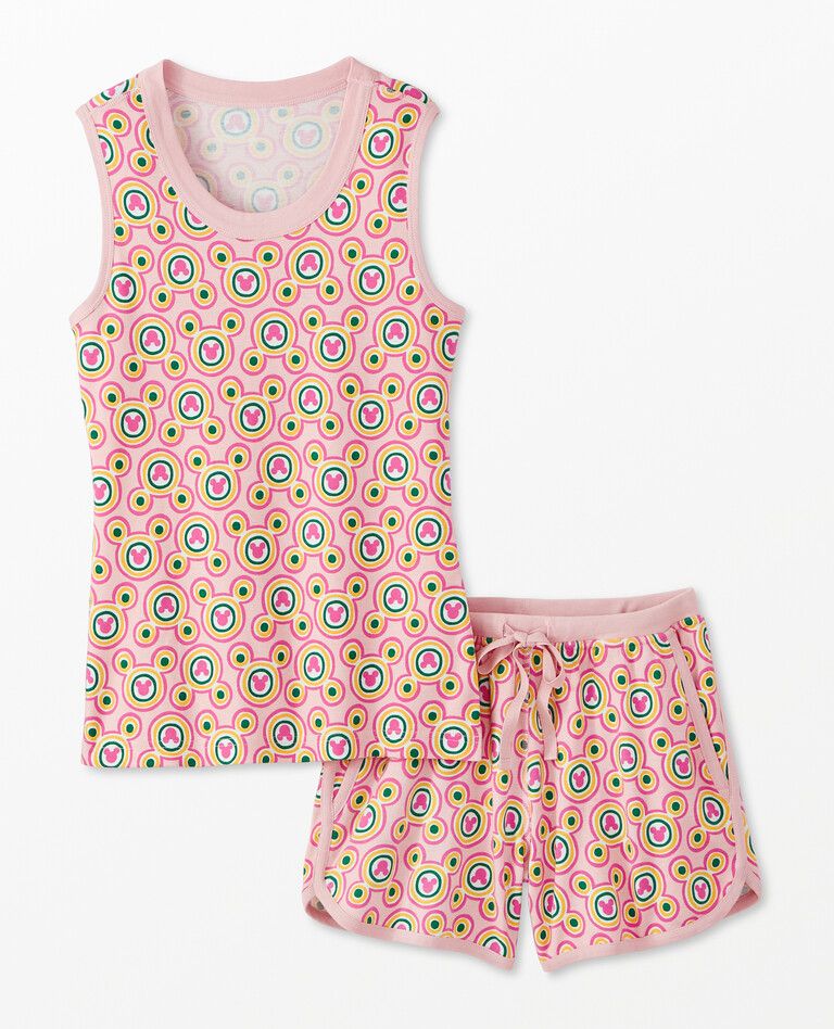 Disney Mickey Mouse Women's Tank Top Pajama Set | Hanna Andersson