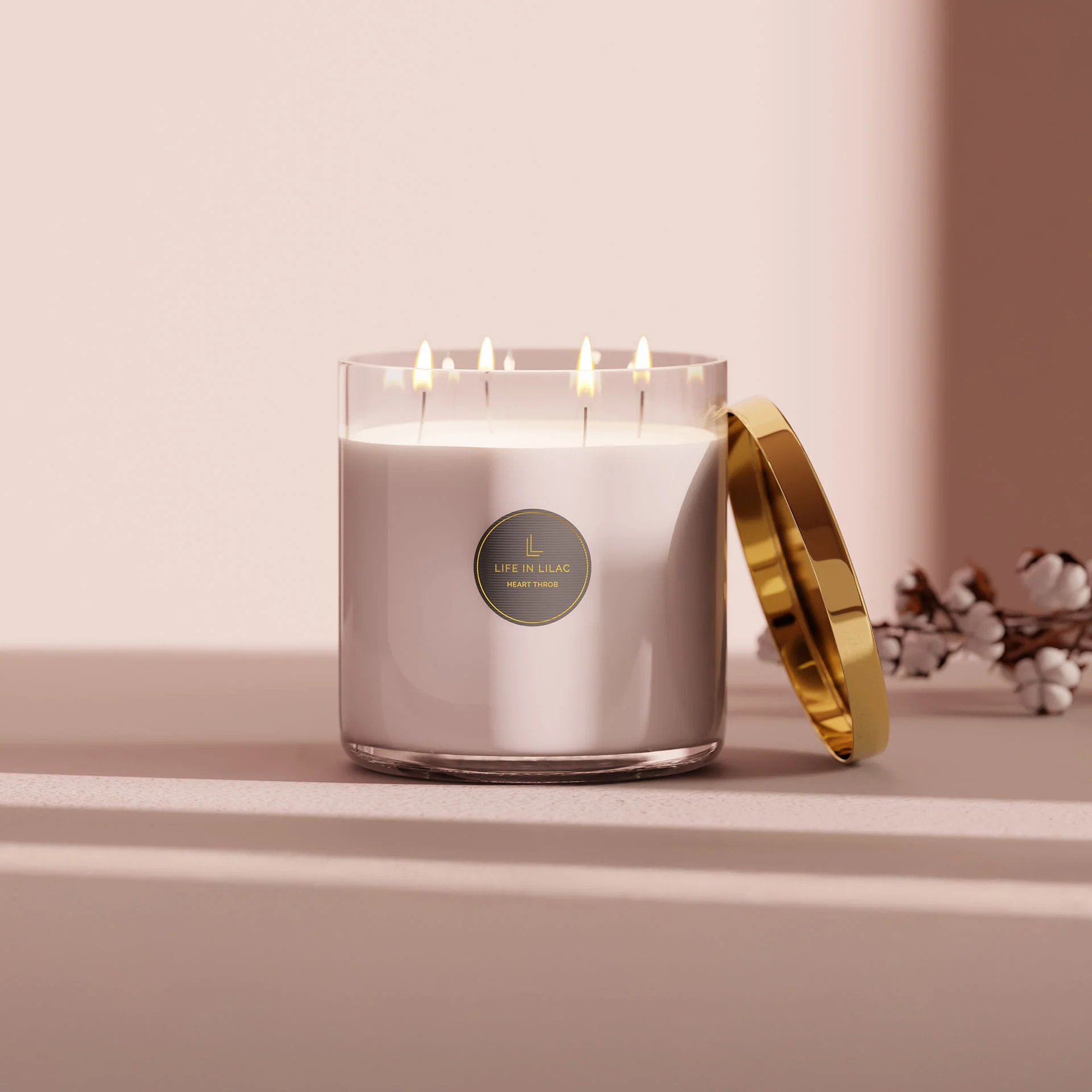 Grand 55 oz Heart Throb Candle - Ships Friday October 25th | Life In Lilac