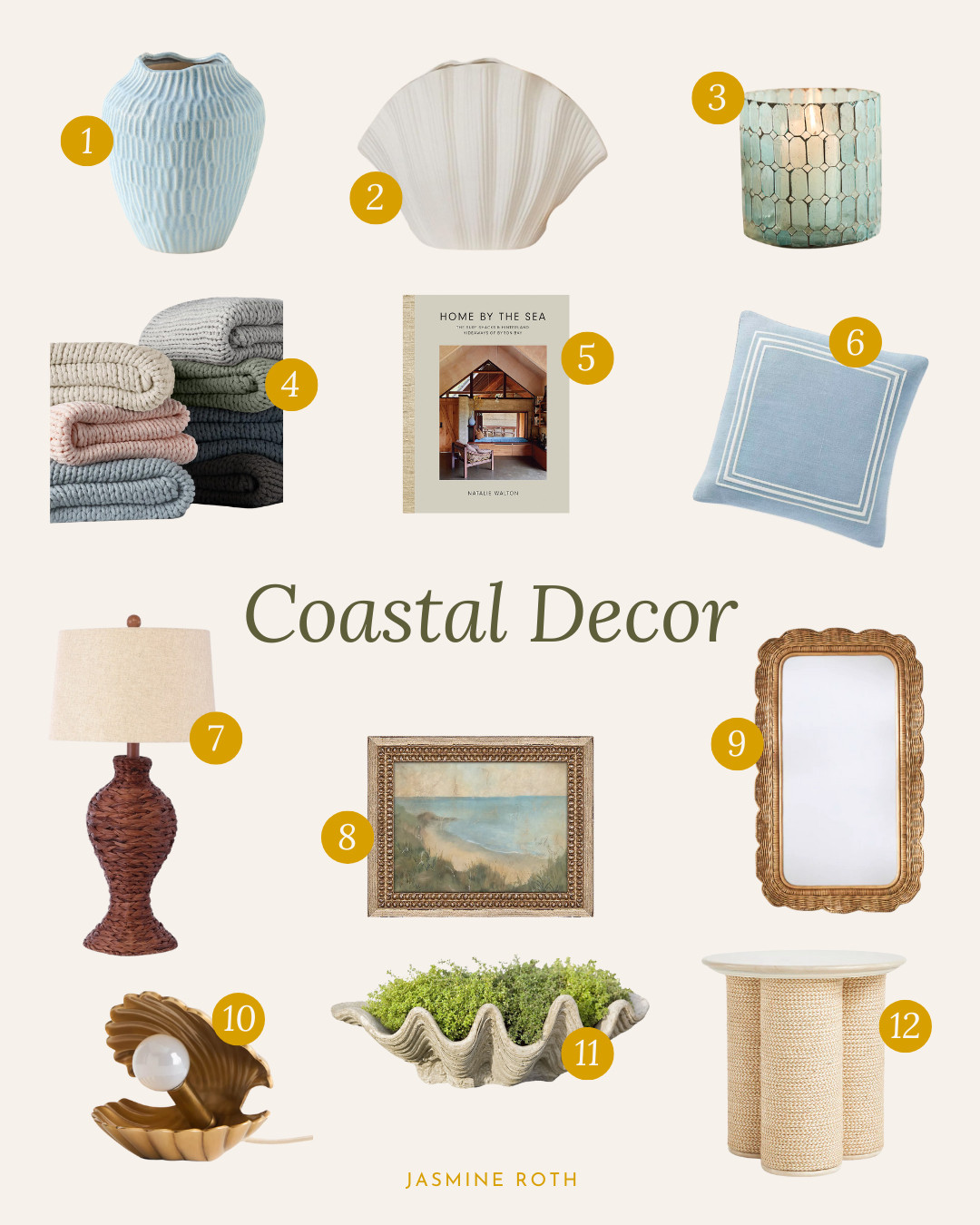 Coastal Living Room Decor  

 #LTKU #LTKHome #LTKStyleTip