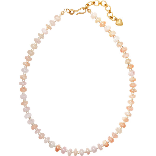 Rosie Necklace, Pink | Maisonette