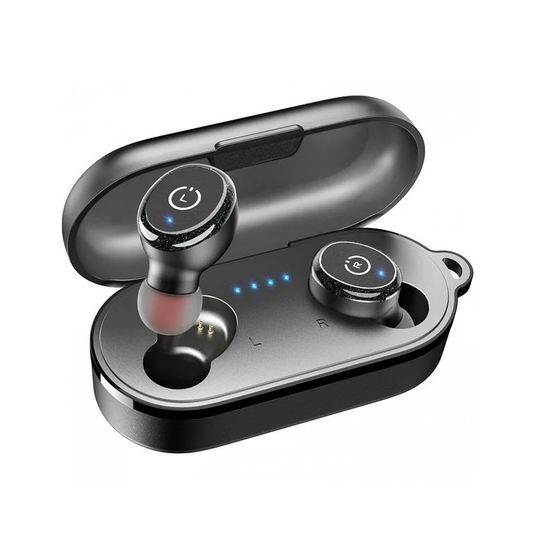 TOZO T10 True Wireless Earbuds in-Ear Bluetooth Headphones Stereo Calls Touch Control IPX8 Waterp... | Walmart (US)