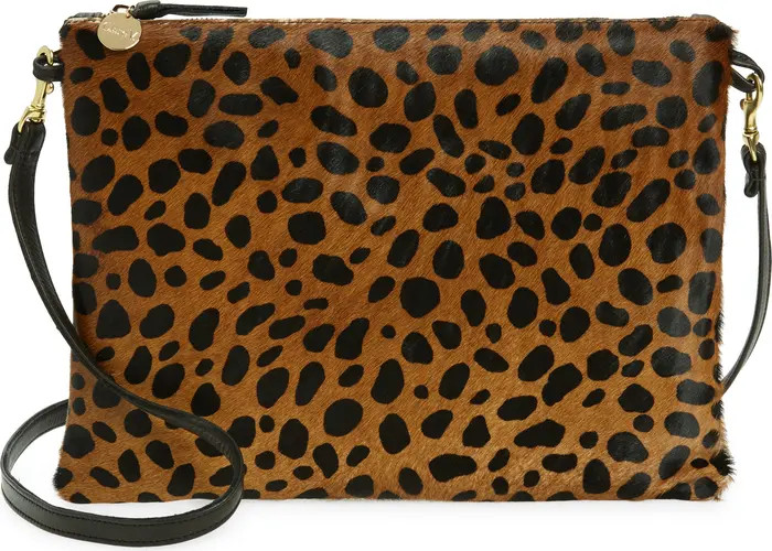 Sac Bretelle Leather & Genuine Calf Hair Crossbody Bag | Nordstrom