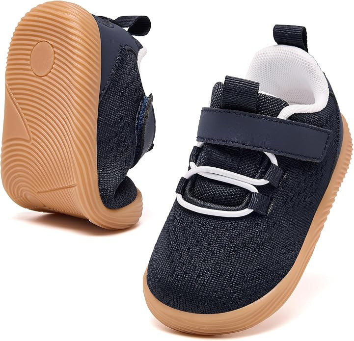MORENDL Toddler Sneakers Baby Walking Shoes Boys & Girls Tennis Shoes Non-Slip Lightweight Breath... | Amazon (US)