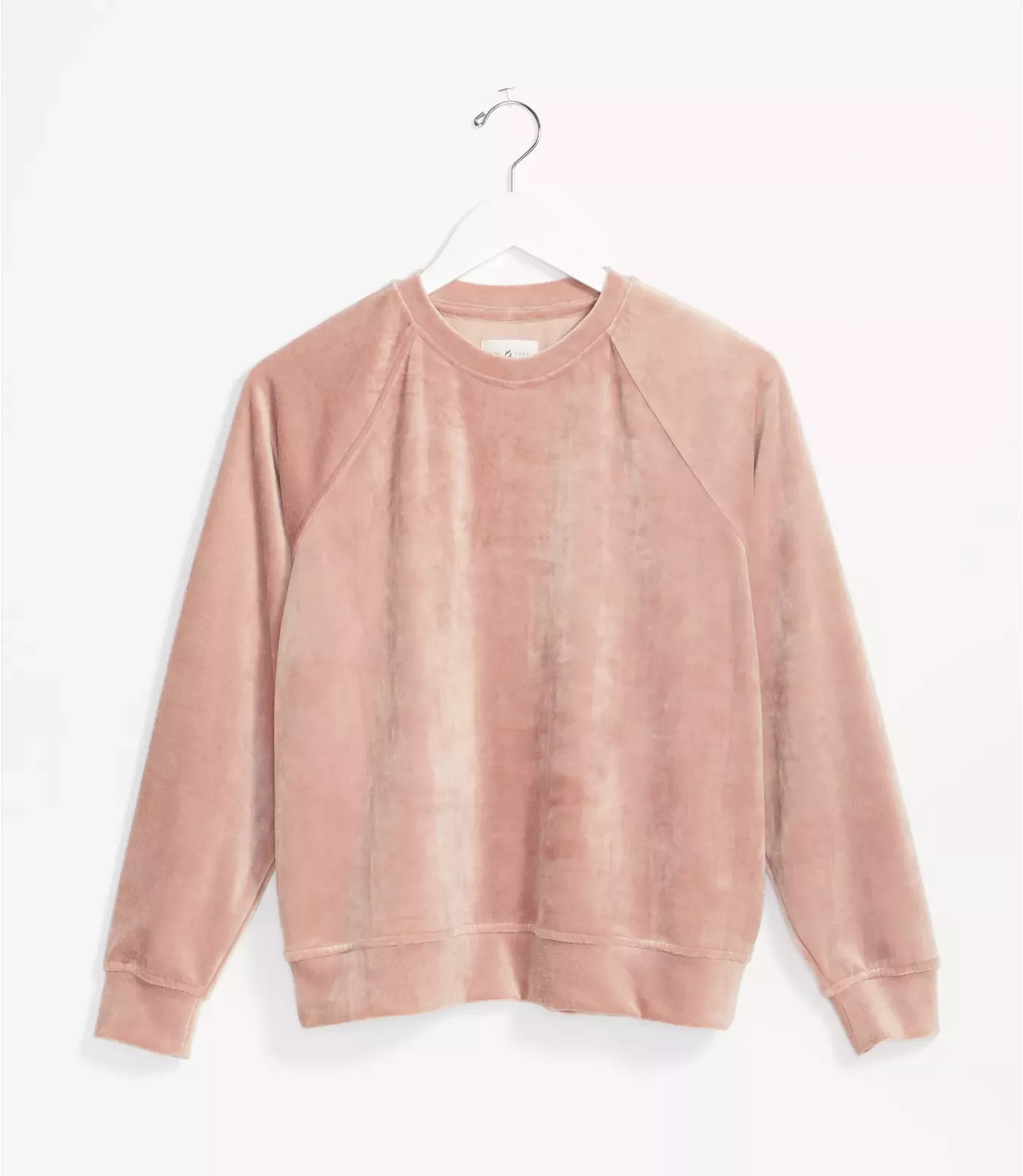 Loft shop velvet sweatshirt