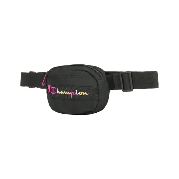Champion City Waist Fanny Pack Women's Black / Pink | Walmart (US)