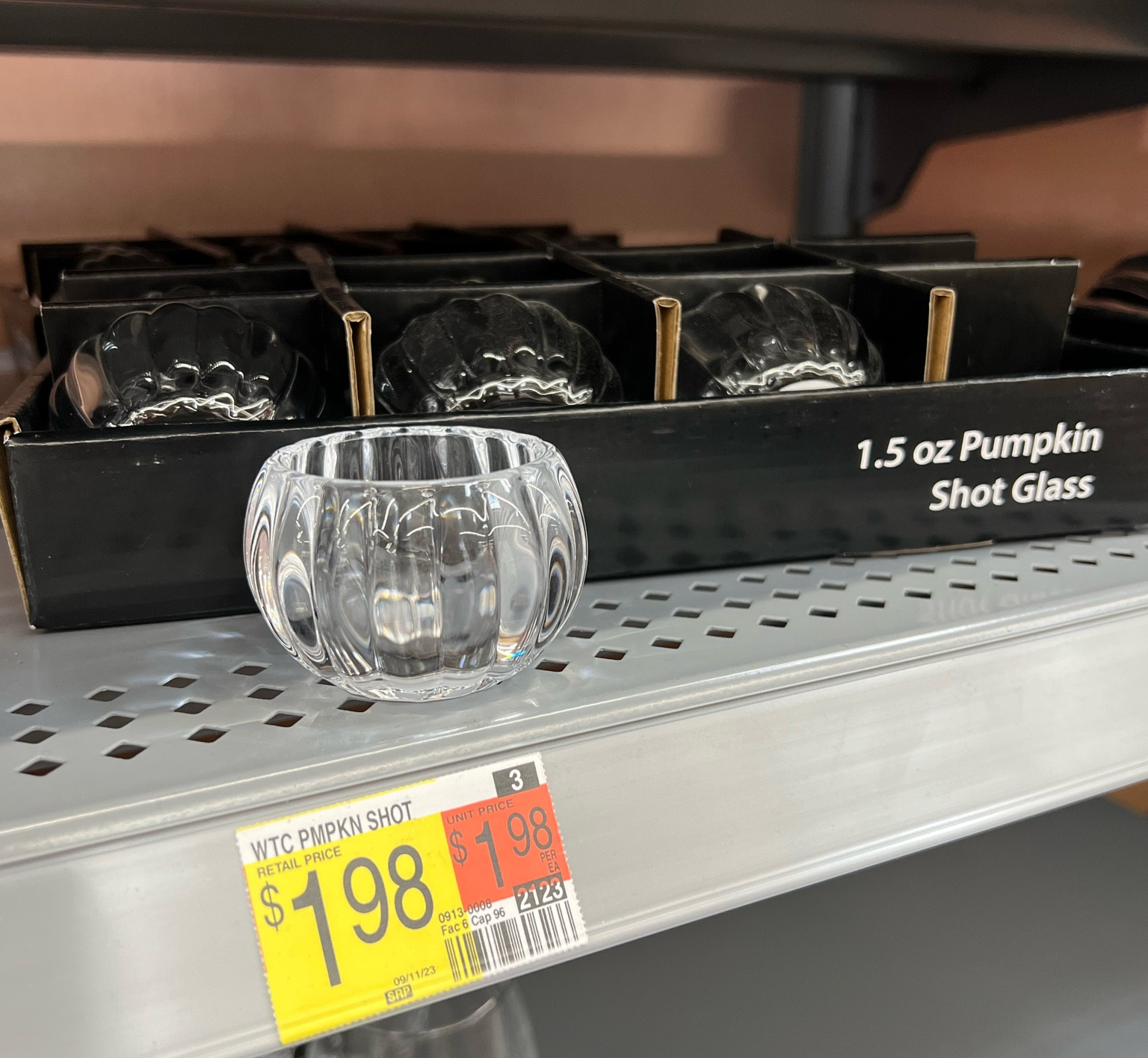 Shot Glass Pumpkin $1.98 at Walmart !

#LTKSeasonal #LTKHalloween #LTKHoliday