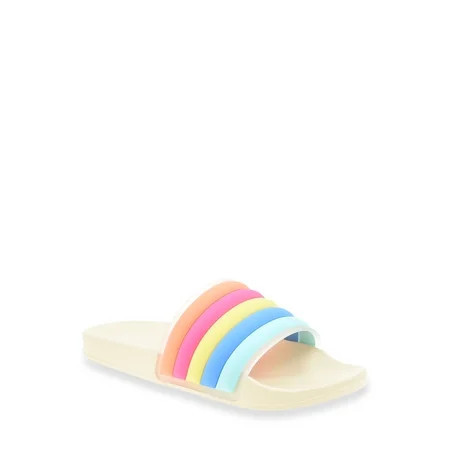 Wonder Nation Little & Big Girls Charm Slides | Walmart (US)