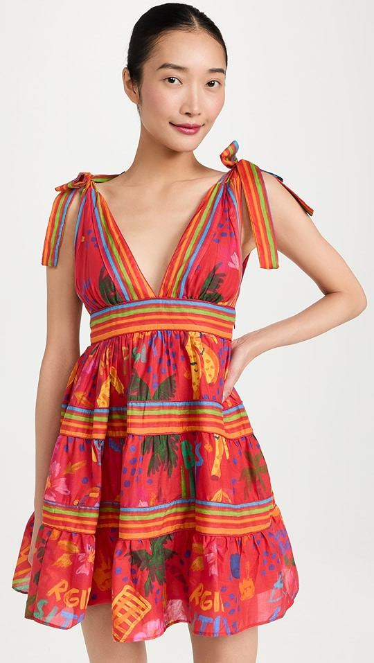 Red Good Vibes Mini Dress | Shopbop