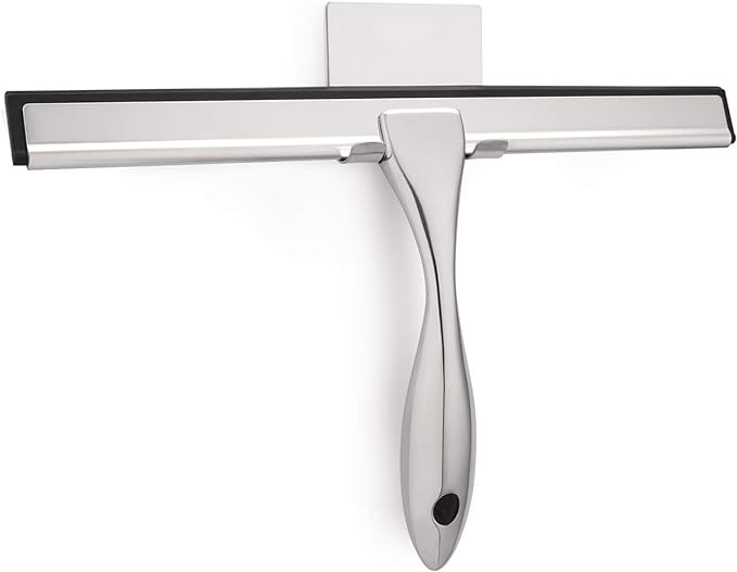 Hiware All-Purpose Shower Squeegee for Shower Doors, Bathroom, Window and Car Glass - Stainless S... | Amazon (US)