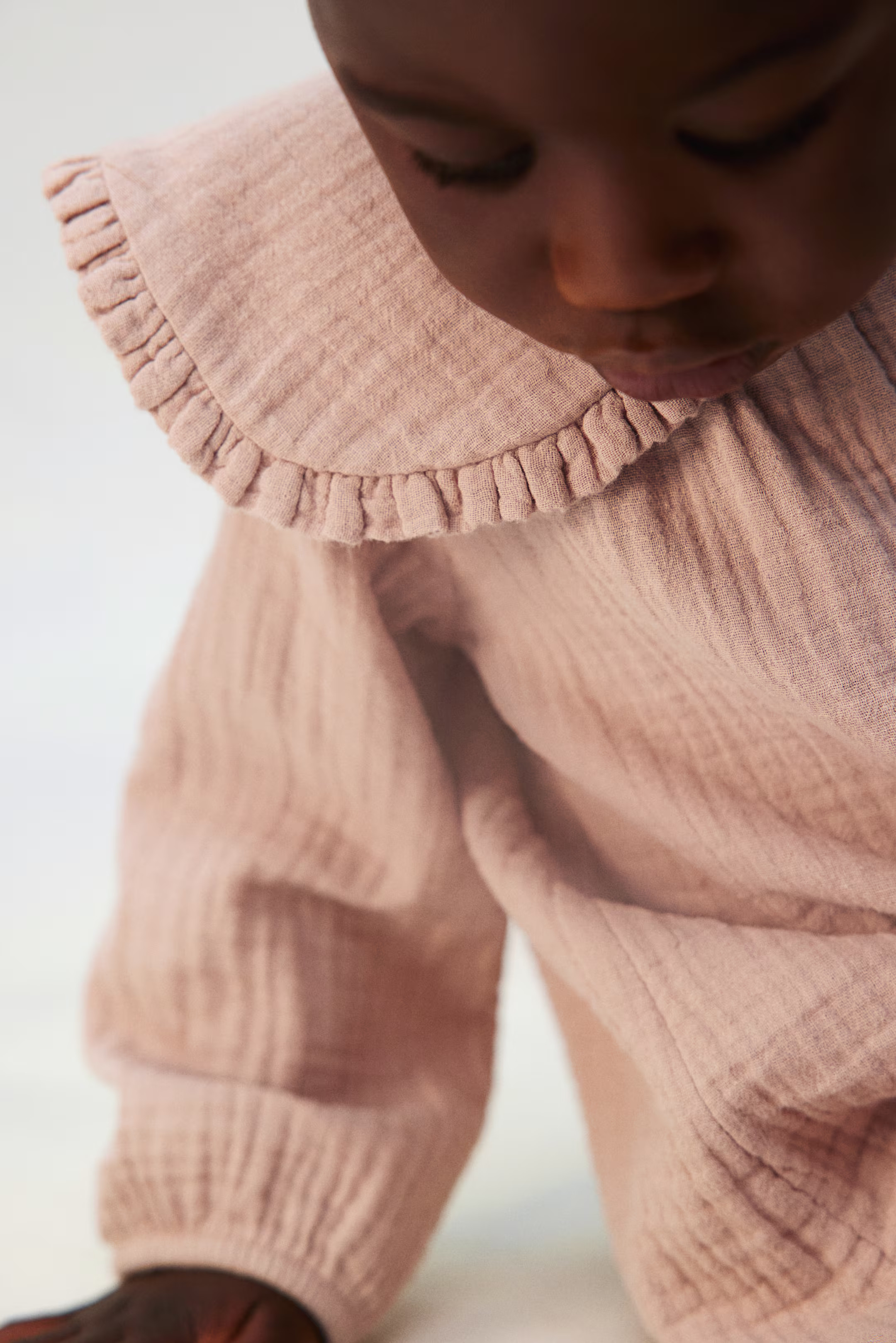Cotton Muslin Romper Suit | H&M (US + CA)