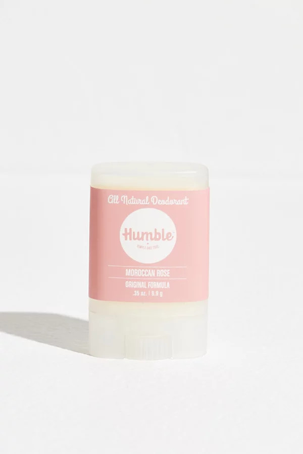 Humble Travel Deodorant by Humble at Free People, Moroccan Rose, One Size | Free People (Global - UK&FR Excluded)