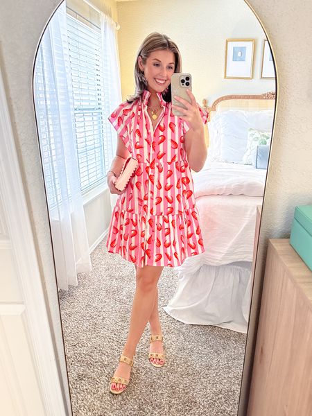 Cute and easy summer outfit idea! Wearing a size XS — runs generous!

Summer outfit // summer dress 

#LTKSeasonal #LTKstyletip