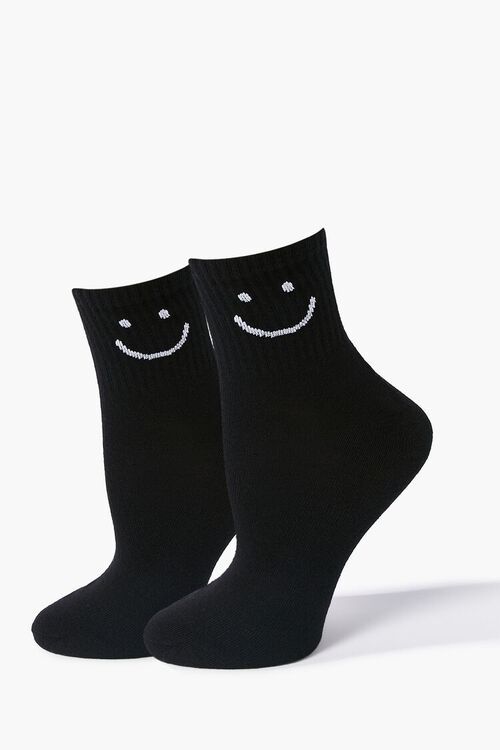 Smiling Graphic Crew Socks | Forever 21 (US)