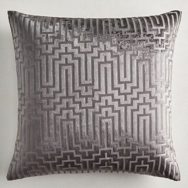Porter Pillow 24" - Charcoal | Z Gallerie