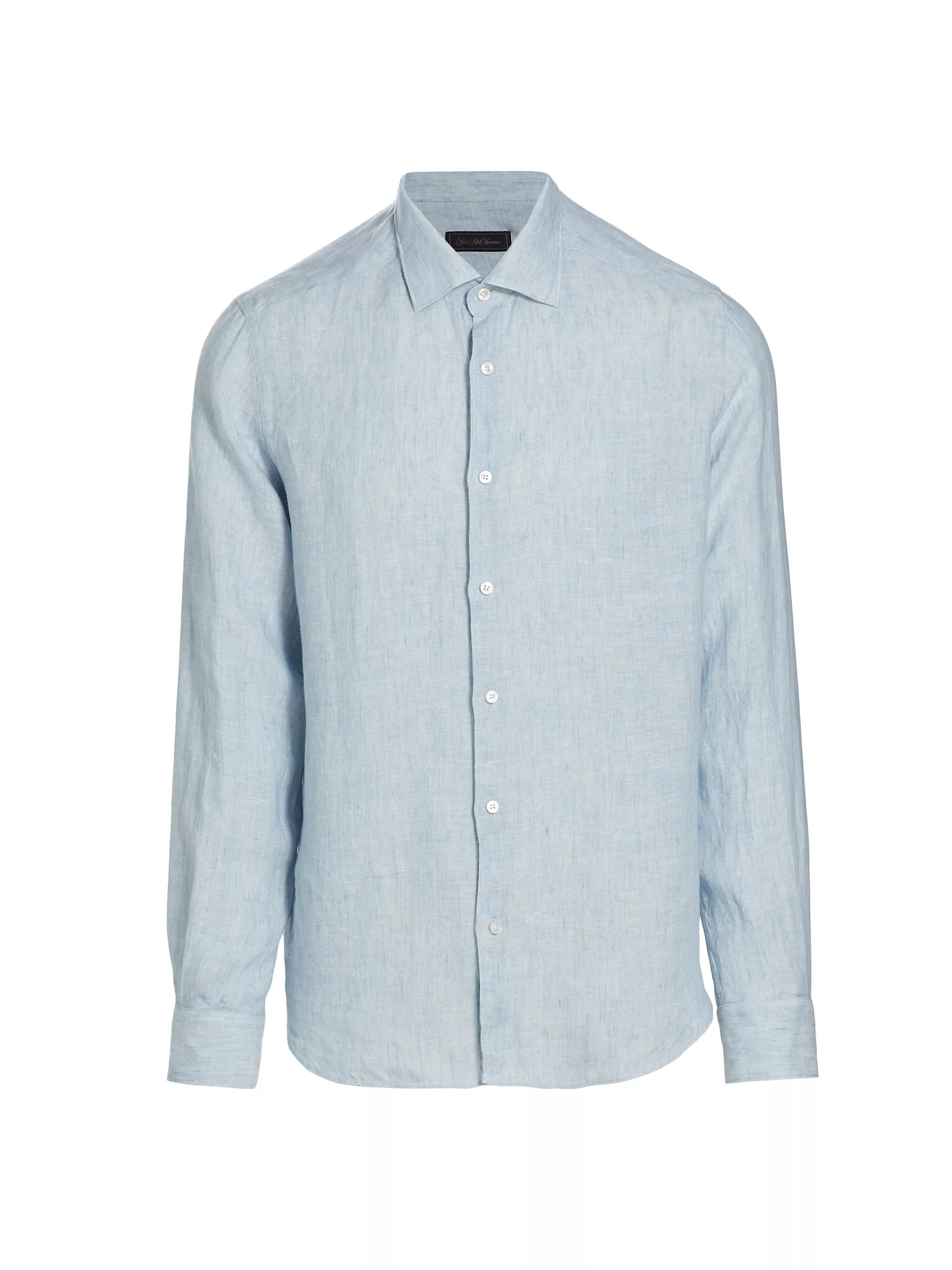 COLLECTION Linen Shirt | Saks Fifth Avenue
