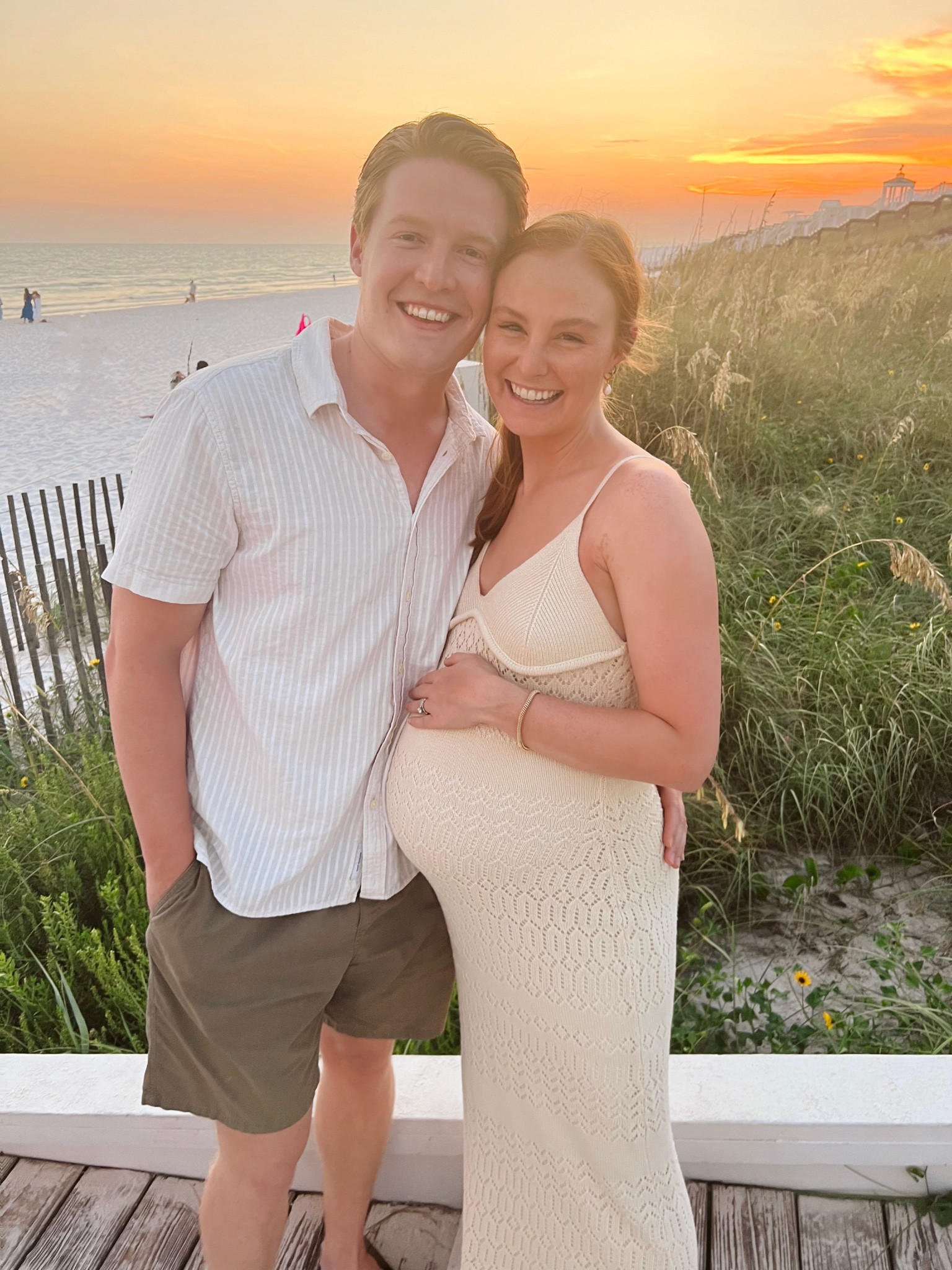 sunset beach pictures on our babymoon 👶🏼🌙 #babymoon #baby #momanddad #firsttimeparents #lasttrip #beach #florida #seaside #summer #vacation #pregnant #seaside #beachtown #sunset #beachpictures

#LTKtravel #LTKmens #LTKbump