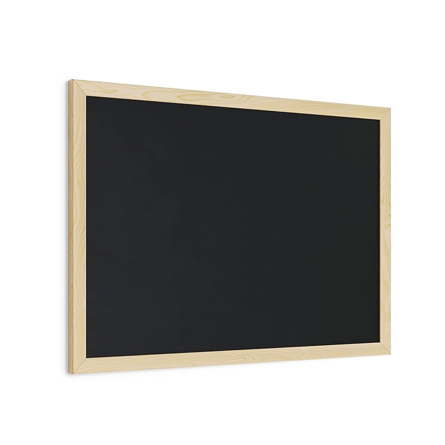 U Brands Chalkboard, 17 x 23 Inches, Birch Wood Frame (310U00-01) | Amazon (US)