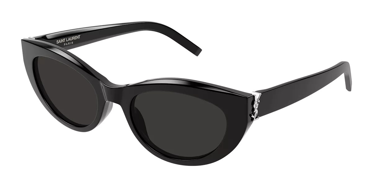 Saint Laurent SL M115 001 54 Lunettes De Soleil Femme Noires | SmartBuyGlasses Global