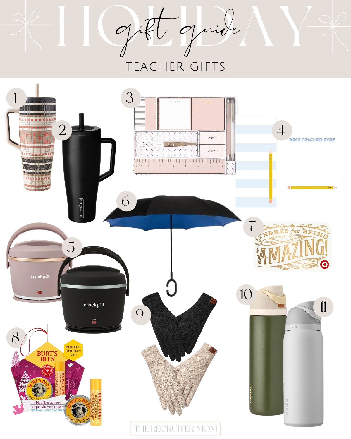 Stocking Stuffers and Small Gifts for your favorite teacher 2024

Teacher Christmas gifts, teacher Christmas, holiday gift guide, holiday shopping, gifts under $20, gifts under $25, favorite things

#LTKGiftGuide #LTKHoliday #LTKSeasonal