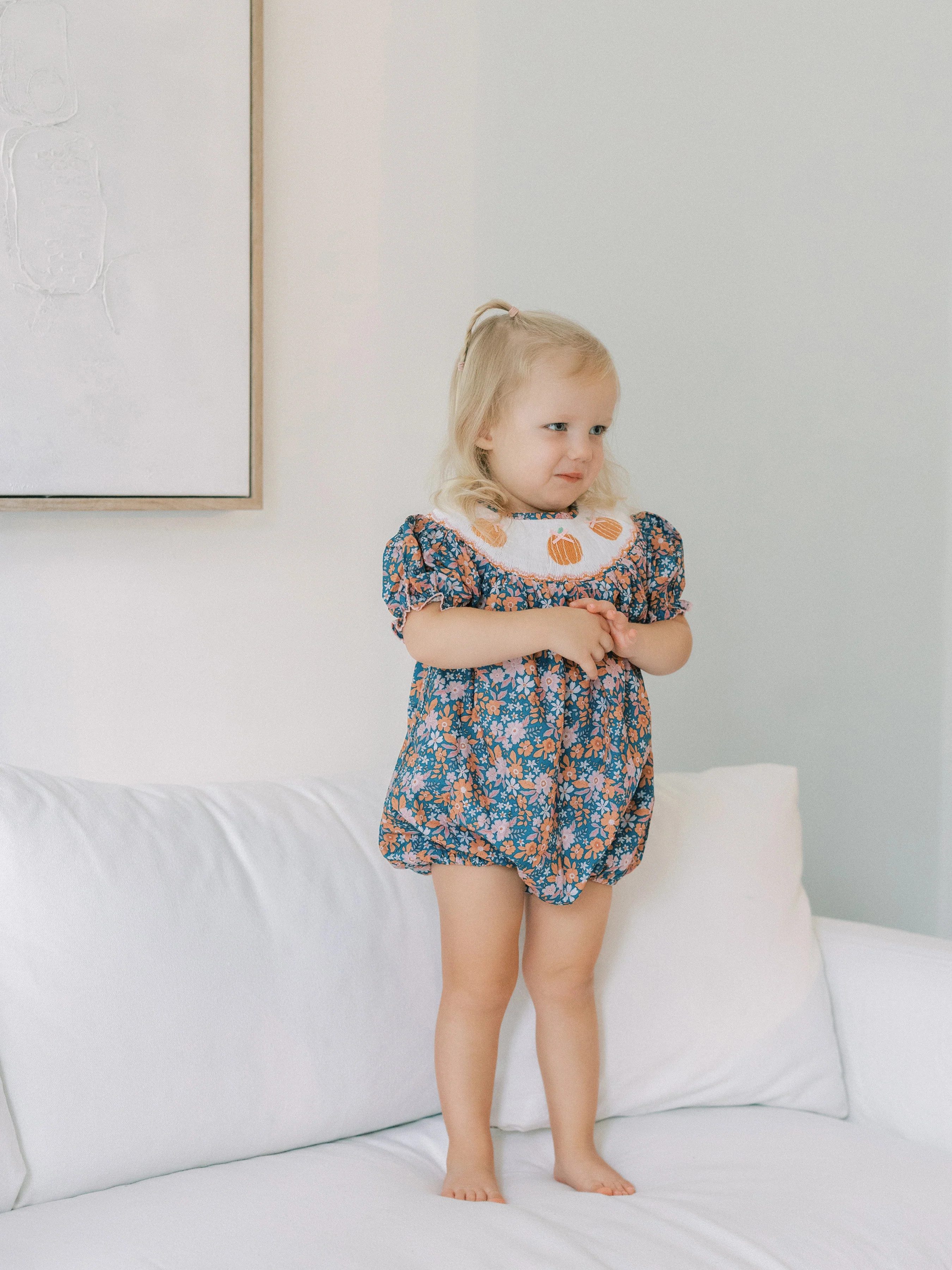 Kelly Pumpkin Bubble | Poppy Kids Co