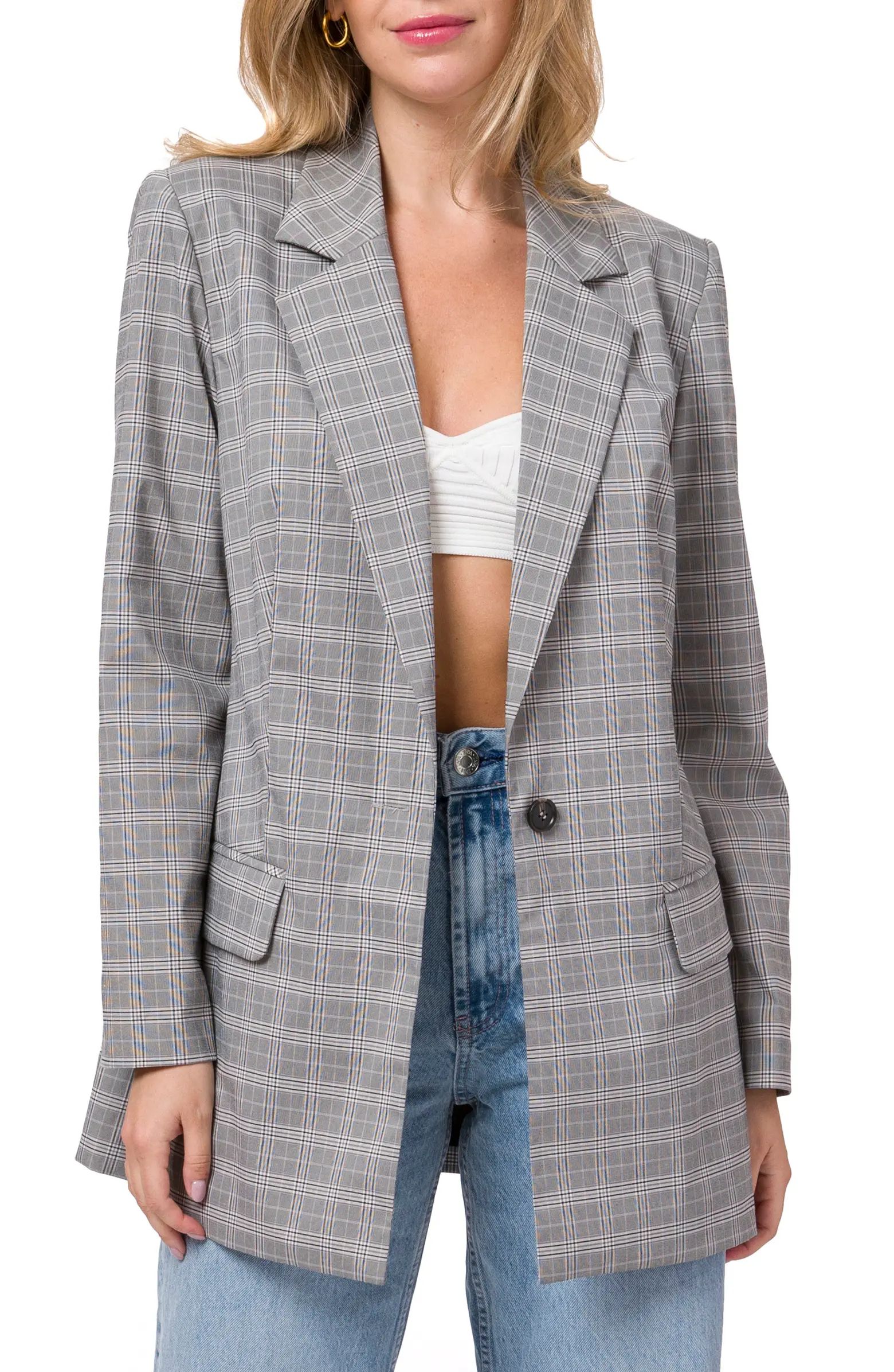 Betty Glen Plaid Blazer | Nordstrom