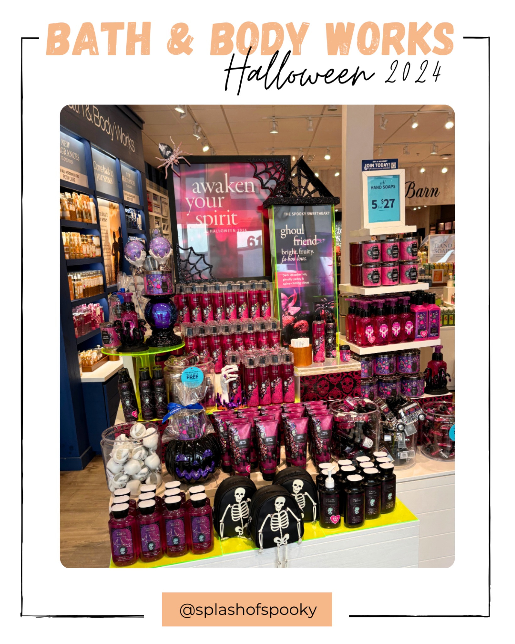 Bath & Body Works Halloween🎃

Body care, soaps, lotions, pocketbacs — they have everything your spooky little heart needs. #halloweenhunting

#LTKSeasonal #LTKBeauty #LTKFindsUnder50