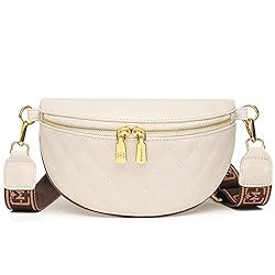 Eslcorri Small Crossbody Sling Bag for Women Trendy - Fashionable Fanny Packs Vegan Leather Chest... | Amazon (US)