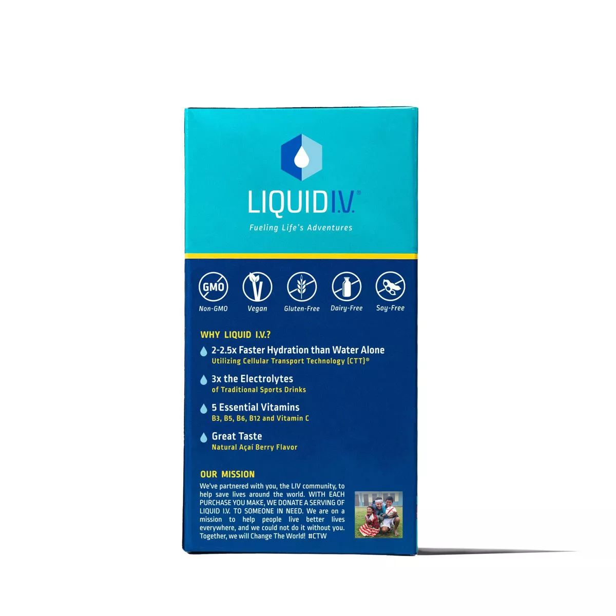 Liquid I.V. Hydration Multiplier Vegan Powder Electrolyte Supplements - Lemon Lime - 0.56oz each/... | Target