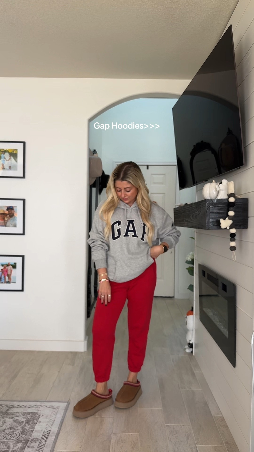 Gap outfit on sale!
Gap hoodie large
Sweatpants small
Ugg tazz slippers tts
Fall outfit 

#LTKSaleAlert #LTKFindsUnder100 #LTKShoeCrush