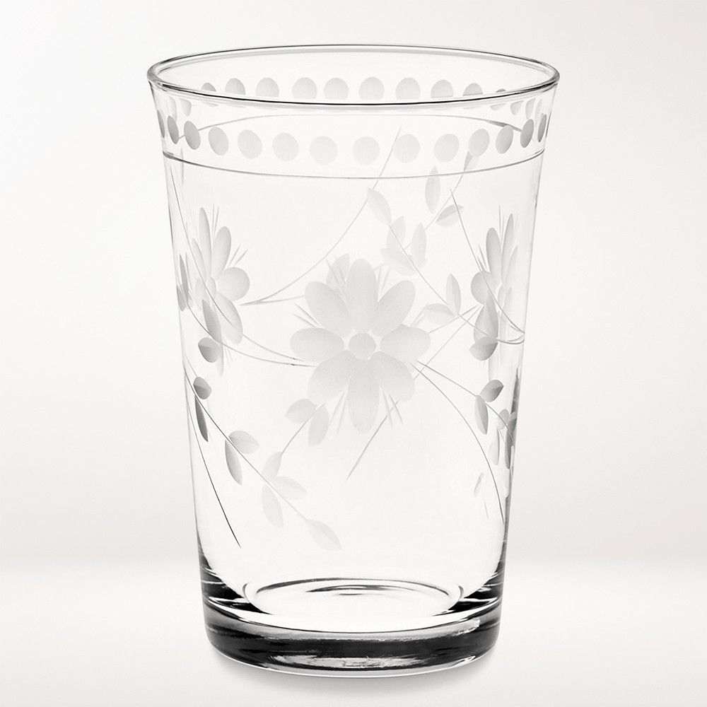 Vintage Etched Tumblers, 9-oz | Williams-Sonoma