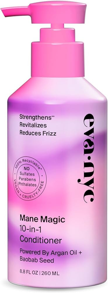 Eva NYC Mane Magic 10-in-1 Hair Conditioner, Sulfate Free Conditioner for Soft and Smooth Locks, ... | Amazon (US)