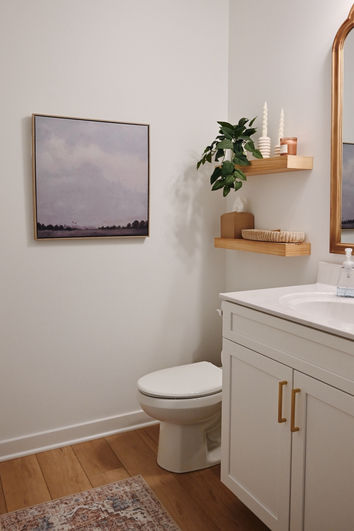Half bath refresh 🌿

#LTKFindsUnder100 #LTKFindsUnder50 #LTKHome