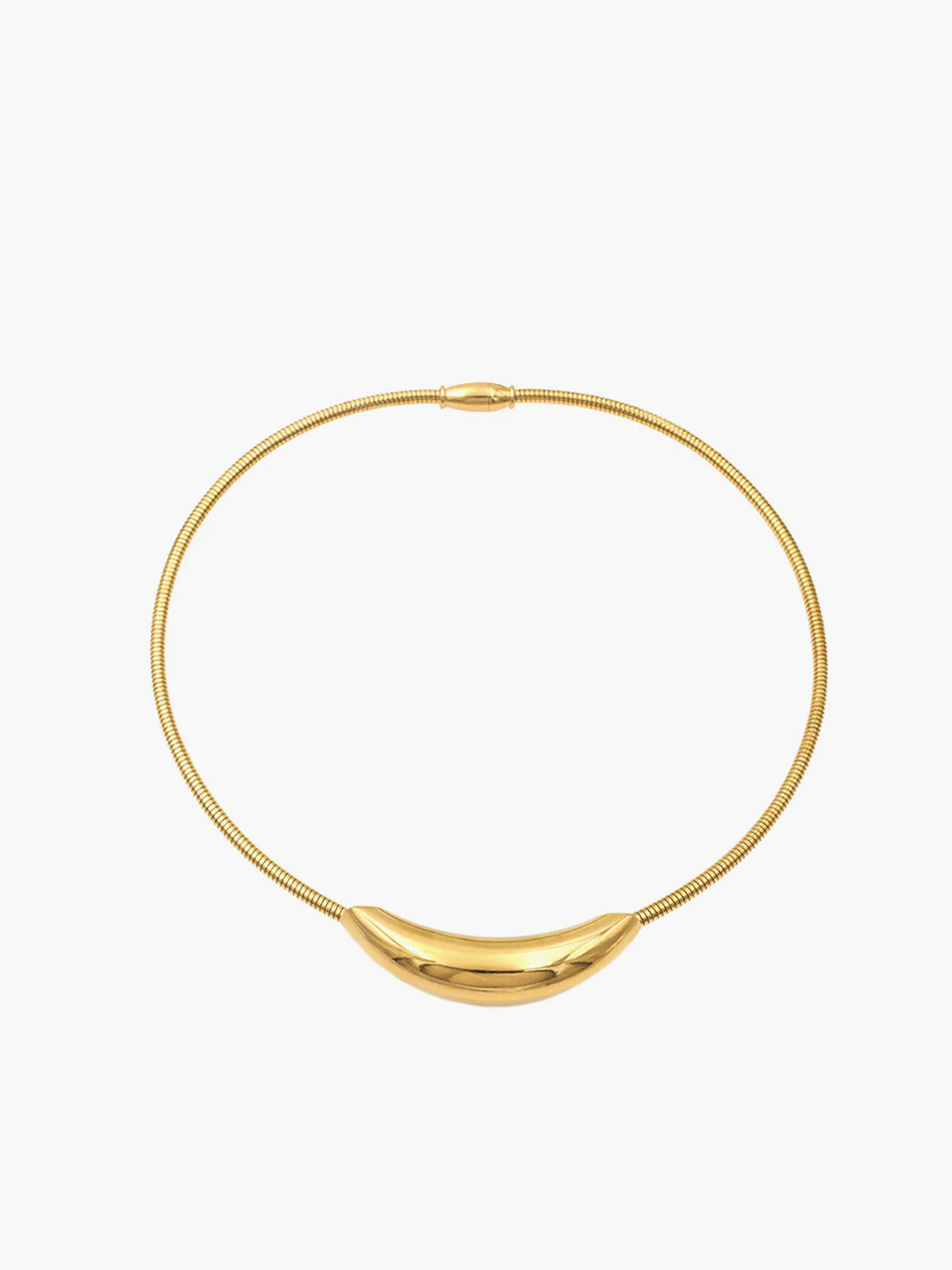 Chic O-Ring Choker Necklace | Commense
