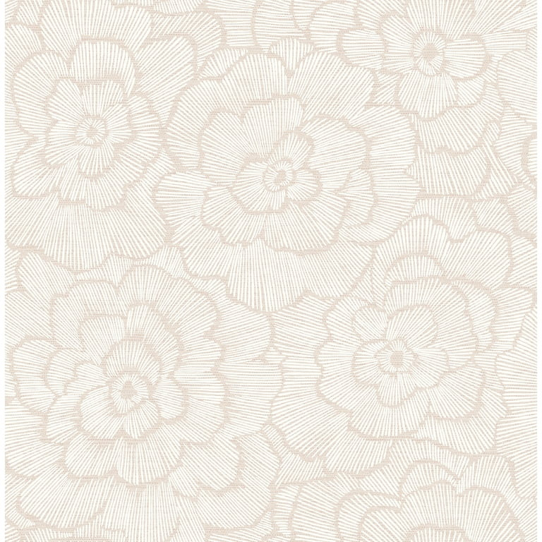 NuWallpaper Pink Saraya Peel & Stick Wallpaper | Walmart (US)