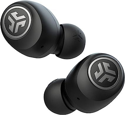 JLab Go Air True Wireless Bluetooth Earbuds + Charging Case | Black | Dual Connect | IP44 Sweat R... | Amazon (US)