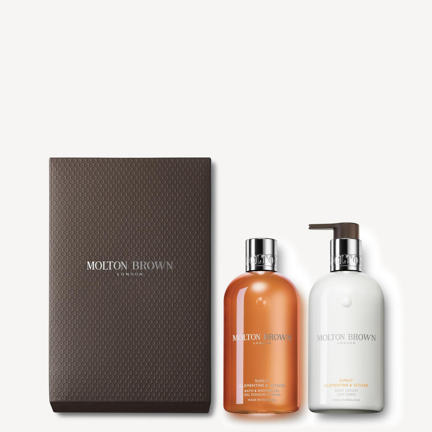 Sunlit Clementine & Vetiver Body Care Gift Set | Molton Brown (US)