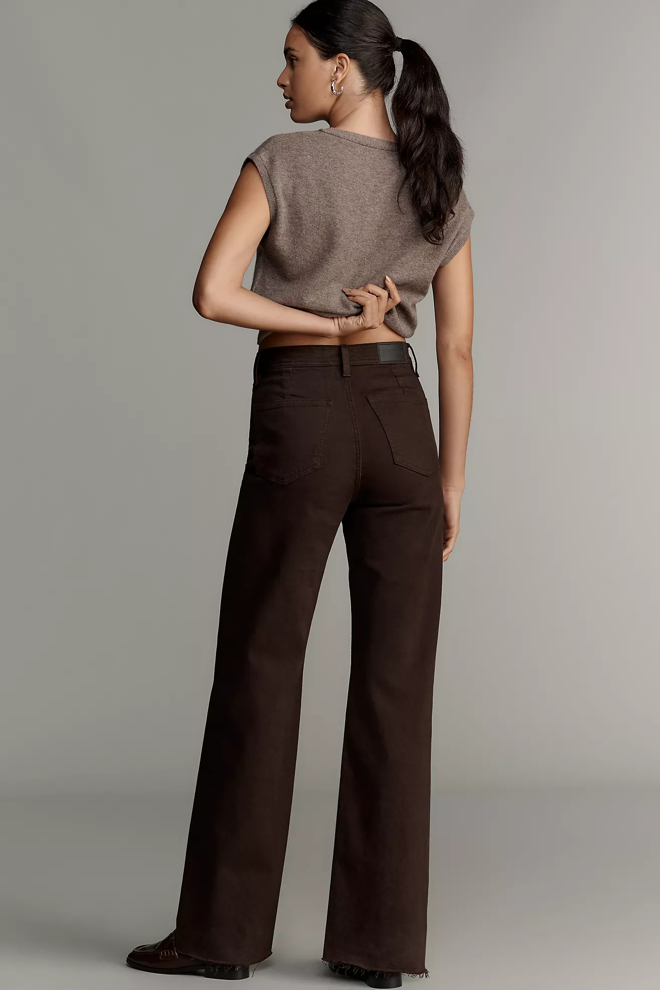 Pistola Penny High-Rise Wide-Leg Jeans | Anthropologie (US)