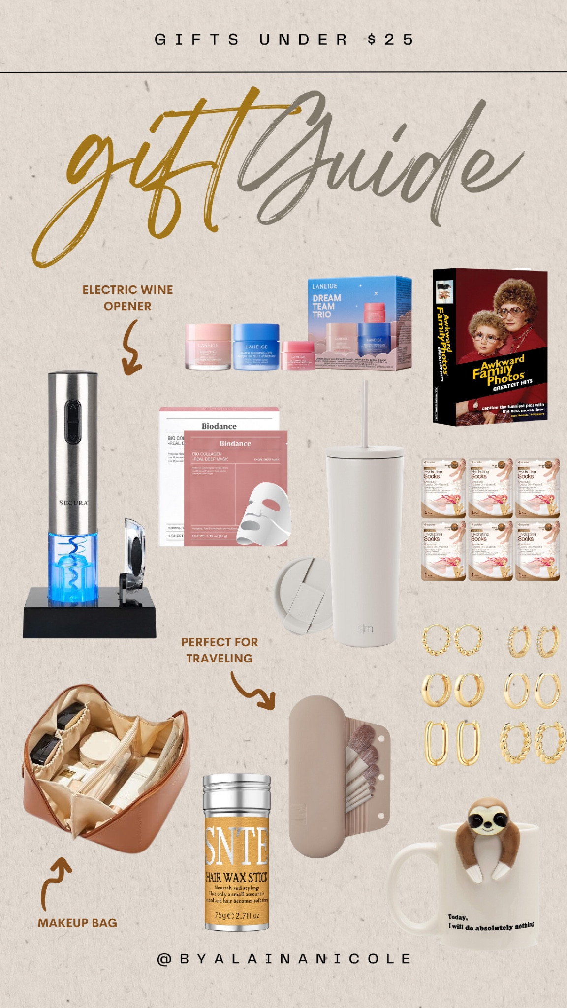 Gifts under $25 on Amazon! Amazon gift guide, gift ideas, gifts under $25. 

#LTKGiftGuide #LTKHoliday #LTKFindsUnder50