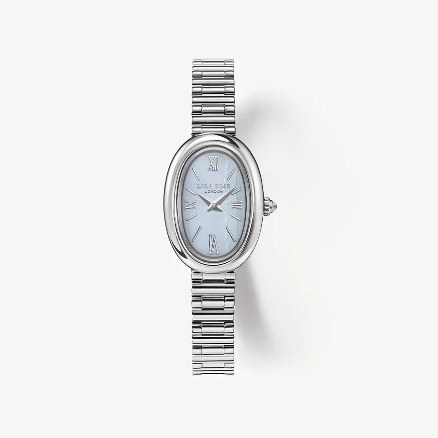 Self-Portrait Blue Lace Agate Watch | Lola Rose